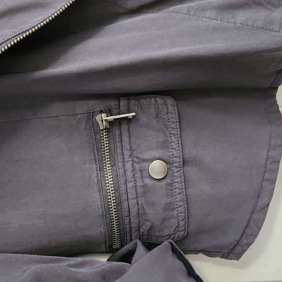 Like New Womens Dex Utility Crop Zipper Jacket - Picture 3 of 6
